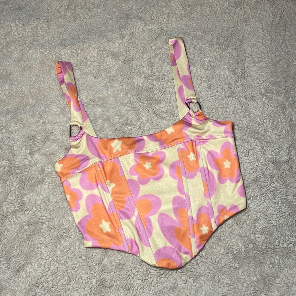 Princess Polly Floral Corset Top